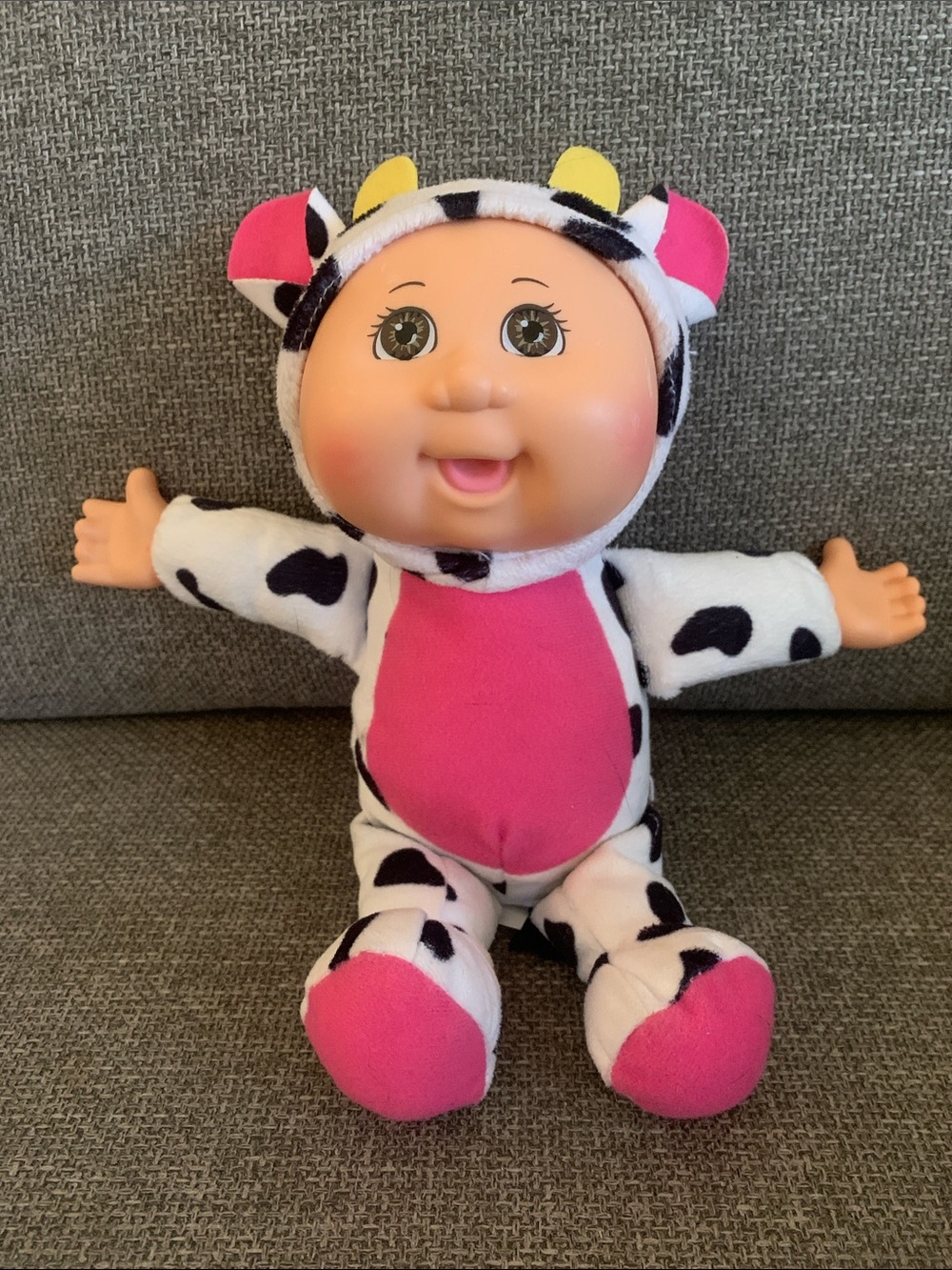 Cabbage Patch Kids Cuties Farm Friends Cow Doll Plush